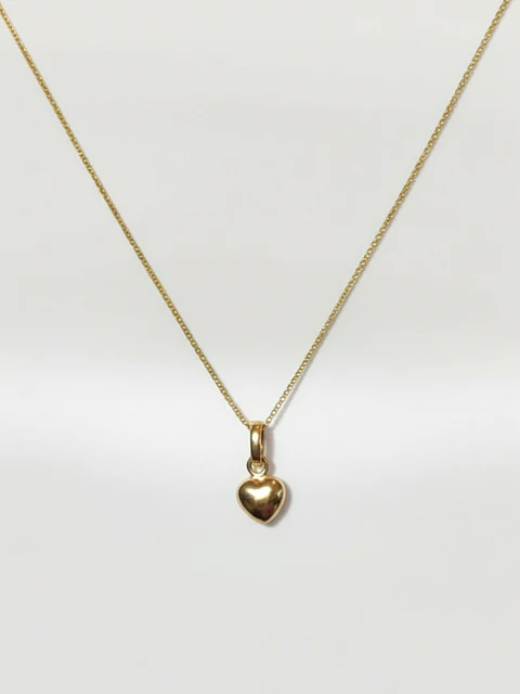 Cadena Veneciana Corazón de Amor Oro 18k