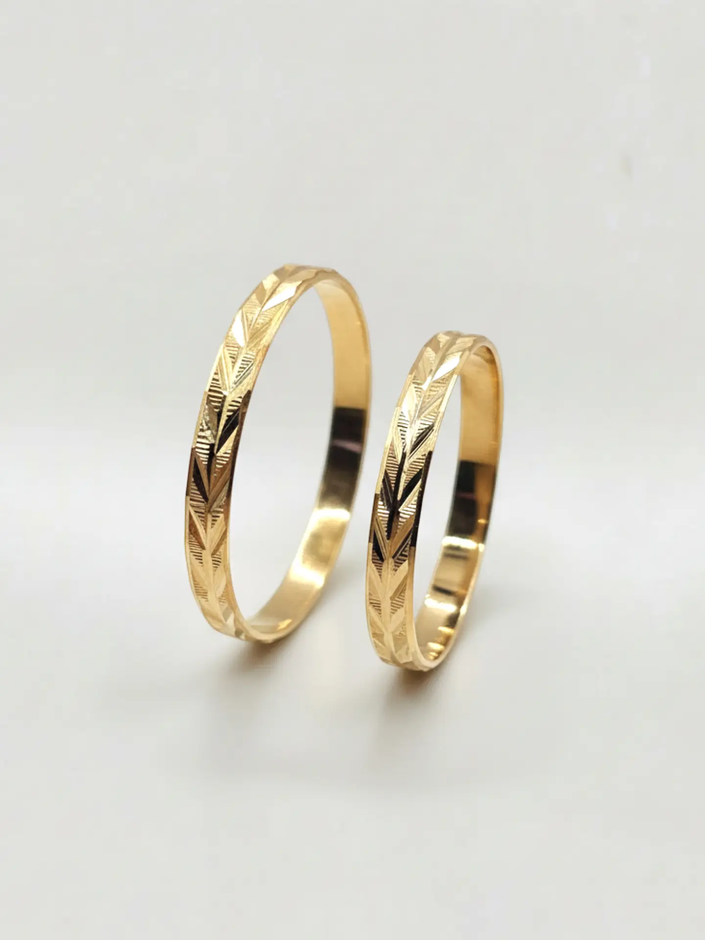 Anillos Ilusiones Espiga Esculpida Oro 18k 5