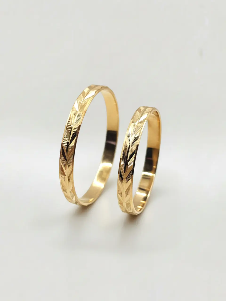Anillos Ilusiones Espiga Esculpida Oro 18k 5