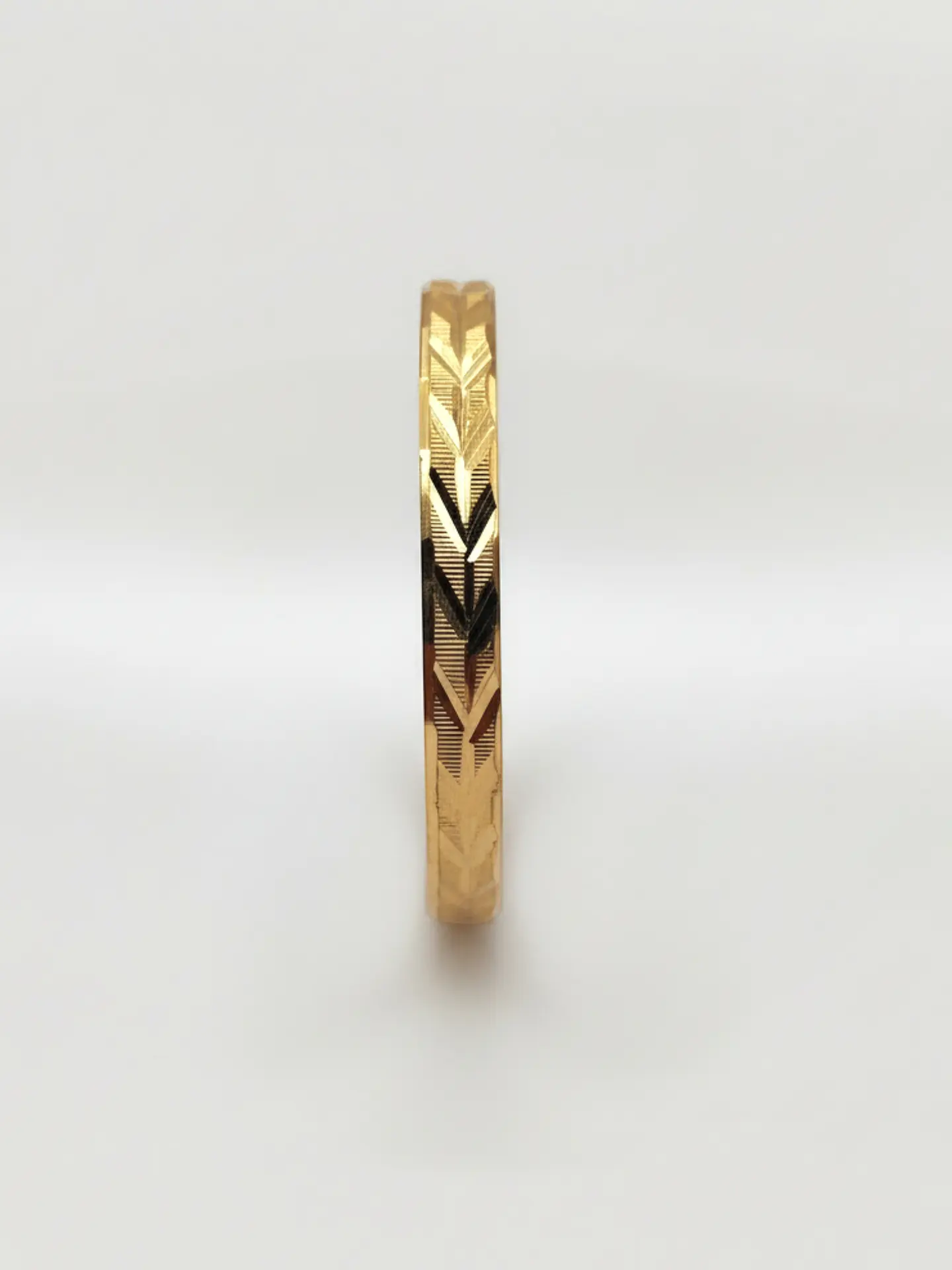 Anillo Ilusión Individual Espiga Oro 18k 2