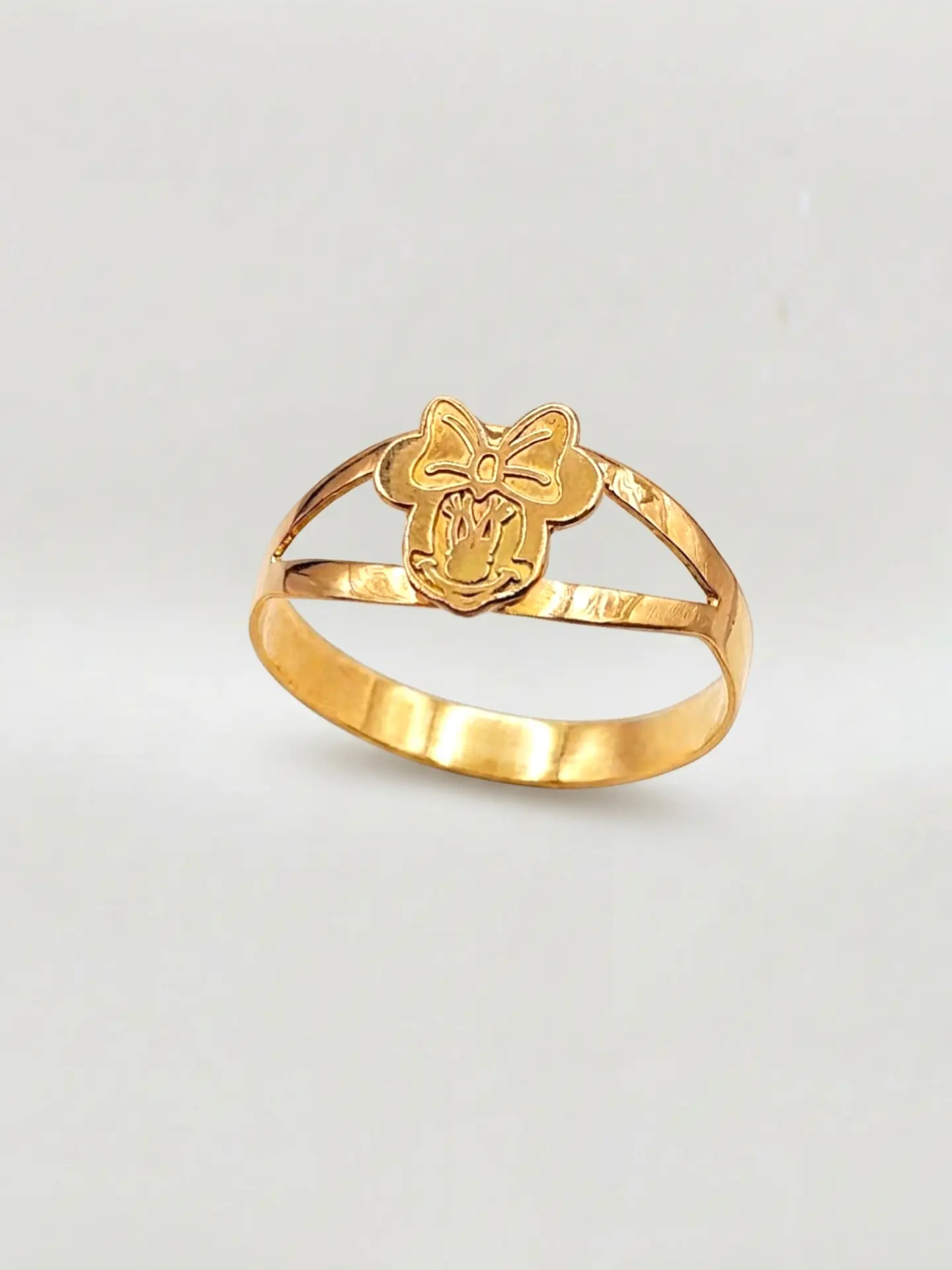 Anillo Minnie Encanto Oro 18k 3