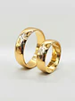 Argollas Nupciales Bicolor Fe 8 mm Oro 18k - Miniatura 4