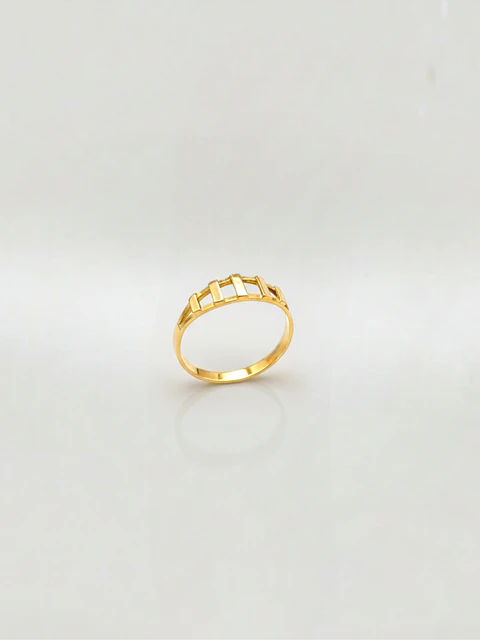 Anillo Eslabones de Diseño Oro 18k
