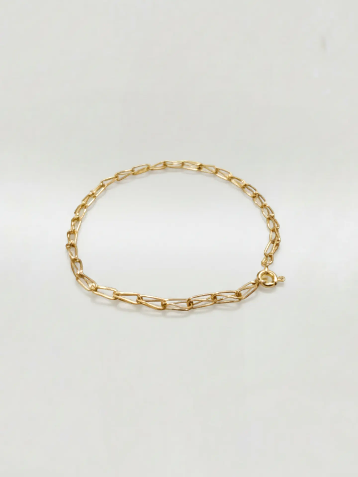 Pulsera Estilo Jaula de Diseño Oro 18k 1