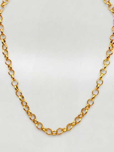 Cadena Rolo Imperial Larga Oro 18k