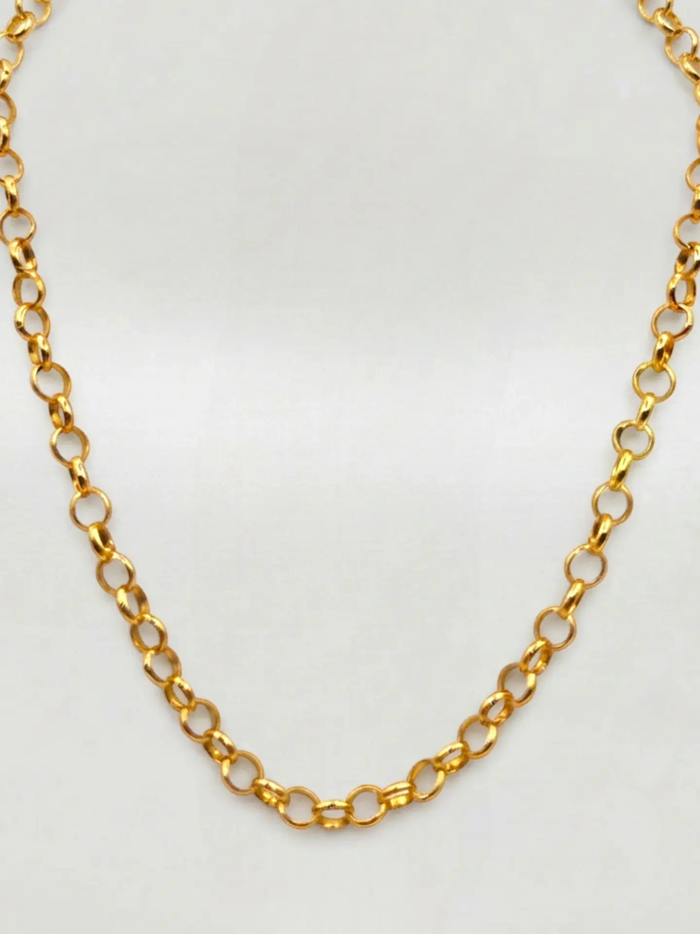 Cadena Rolo Imperial Larga Oro 18k 2