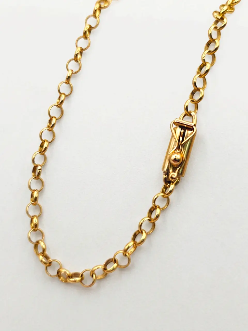 Cadena Rolo Imperial Larga Oro 18k 4