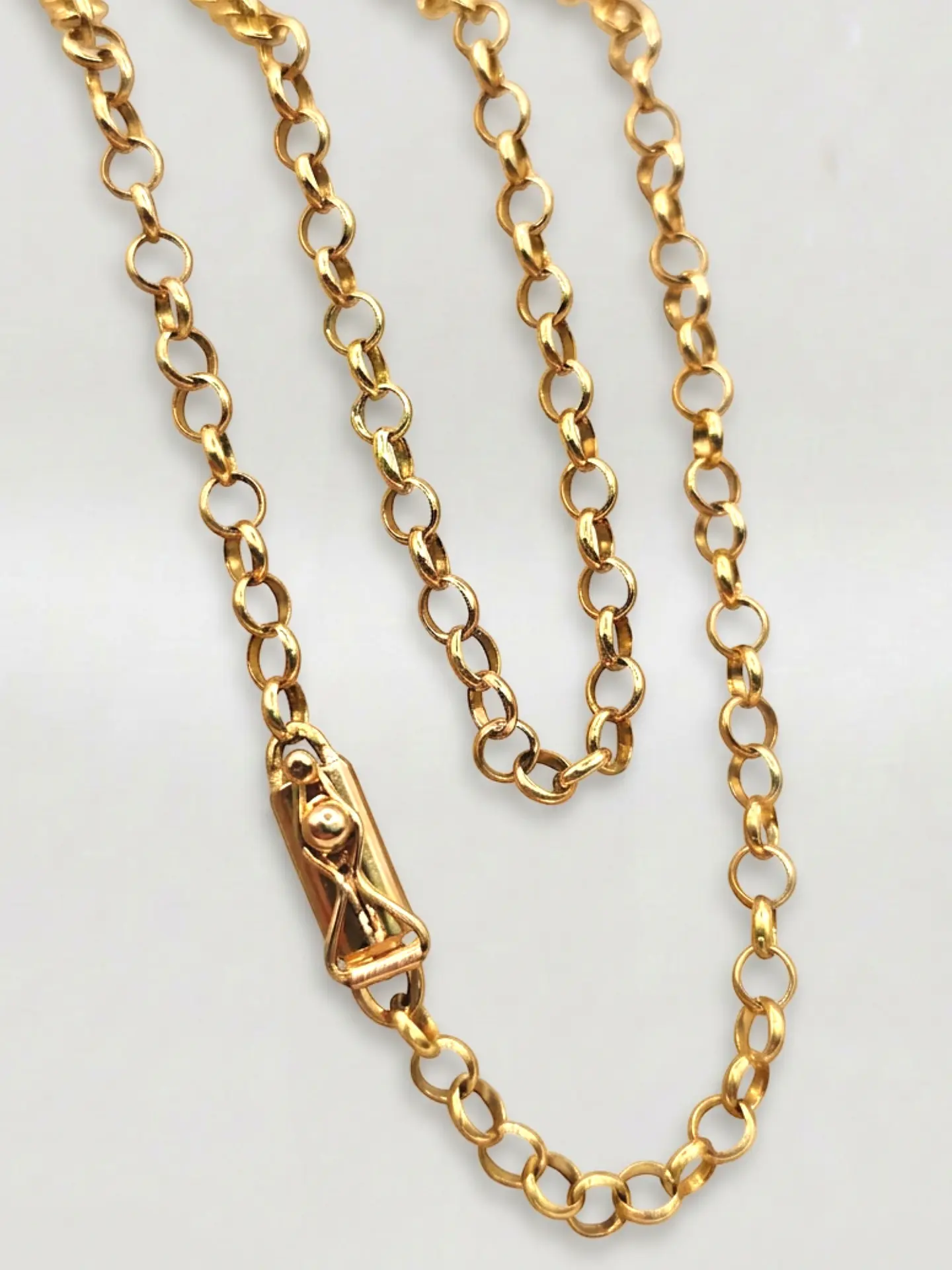 Cadena Rolo Imperial Larga Oro 18k 5