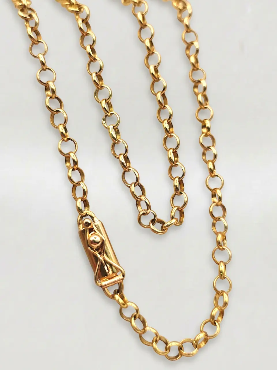 Cadena Rolo Imperial Larga Oro 18k 5