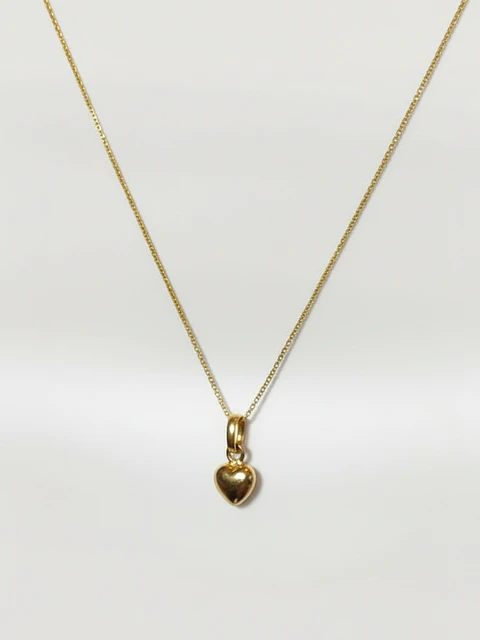 Cadena Veneciana Corazón de Amor Oro 18k