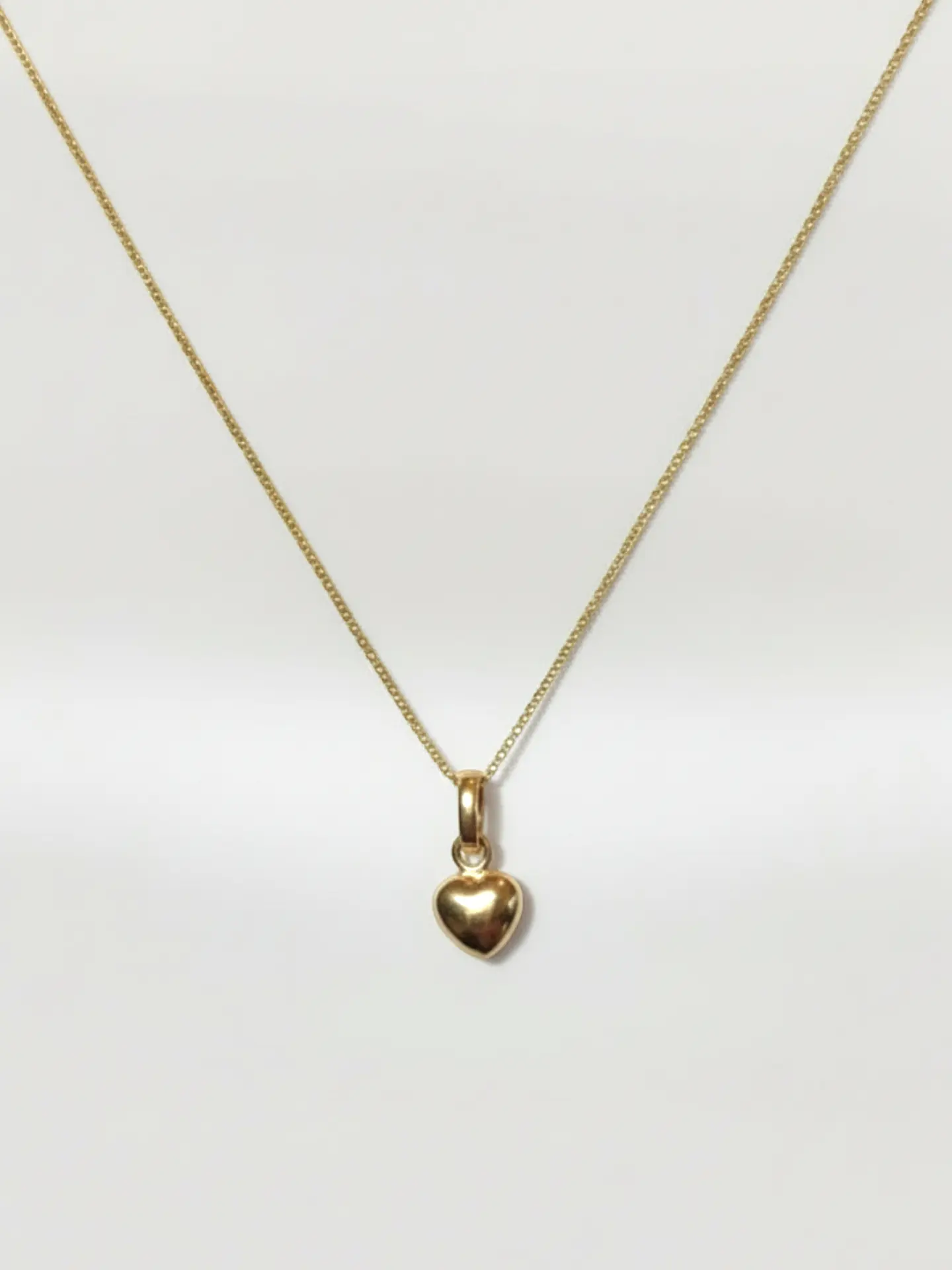 Cadena Veneciana Corazón de Amor Oro 18k 3