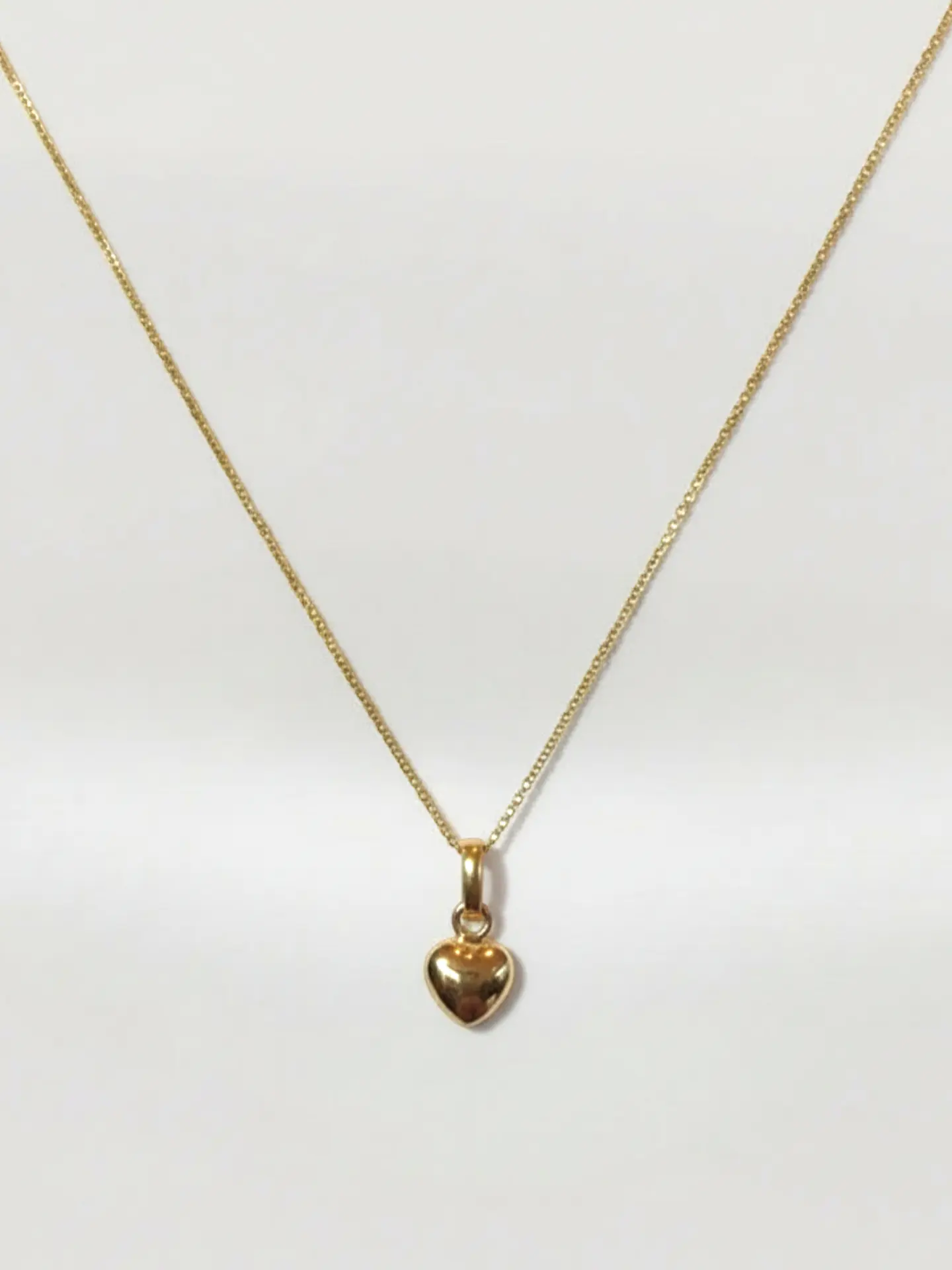 Cadena Veneciana Corazón de Amor Oro 18k 1