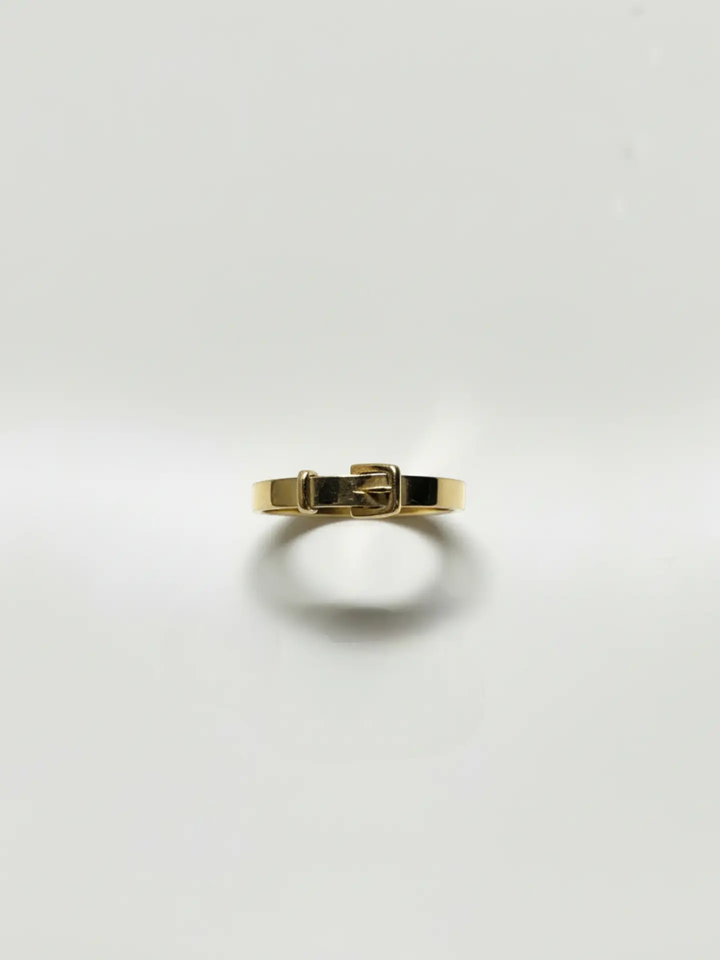 Anillo Estilo Cinturón Oro 18k 1