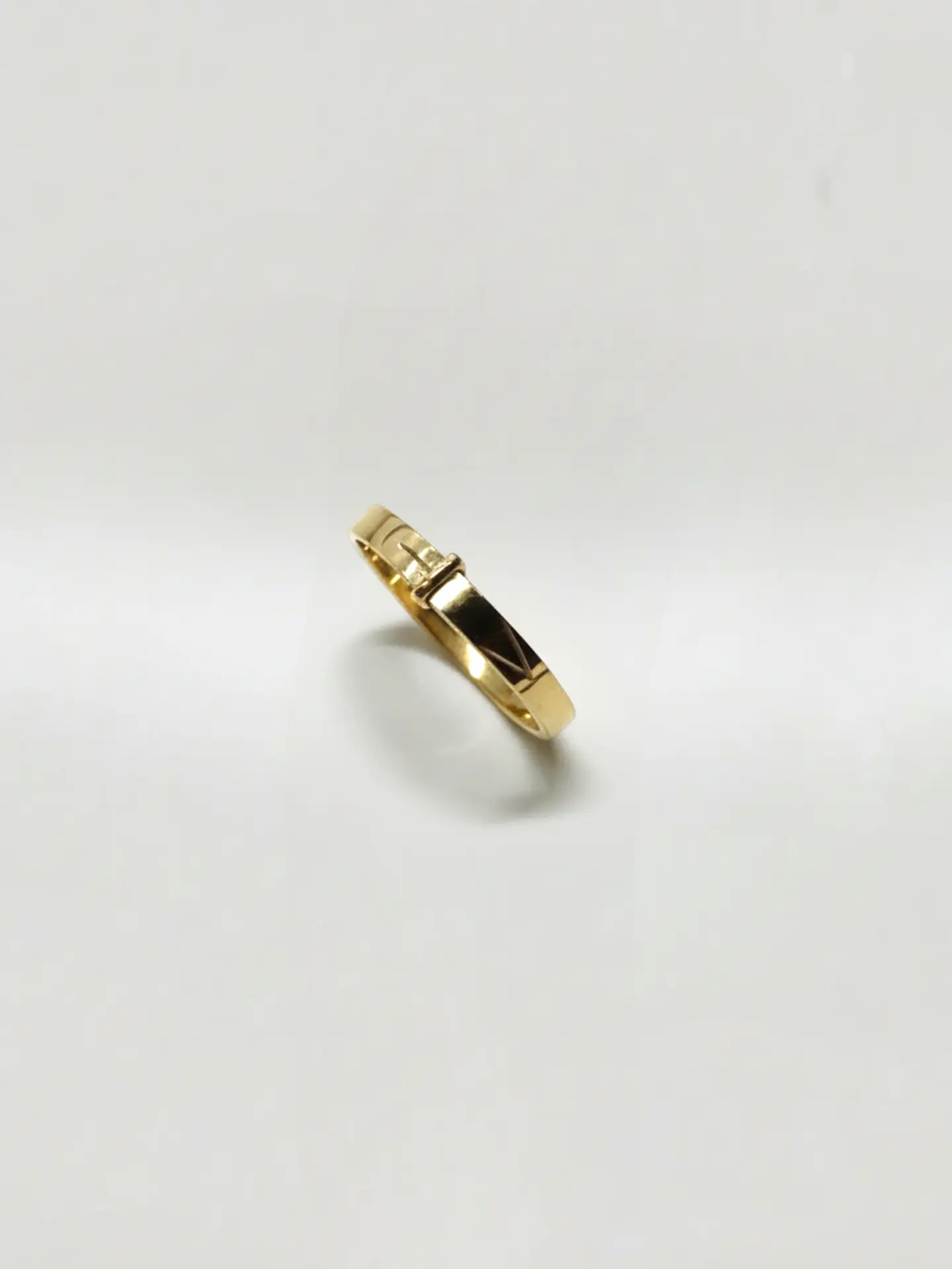 Anillo Estilo Cinturón Oro 18k 3