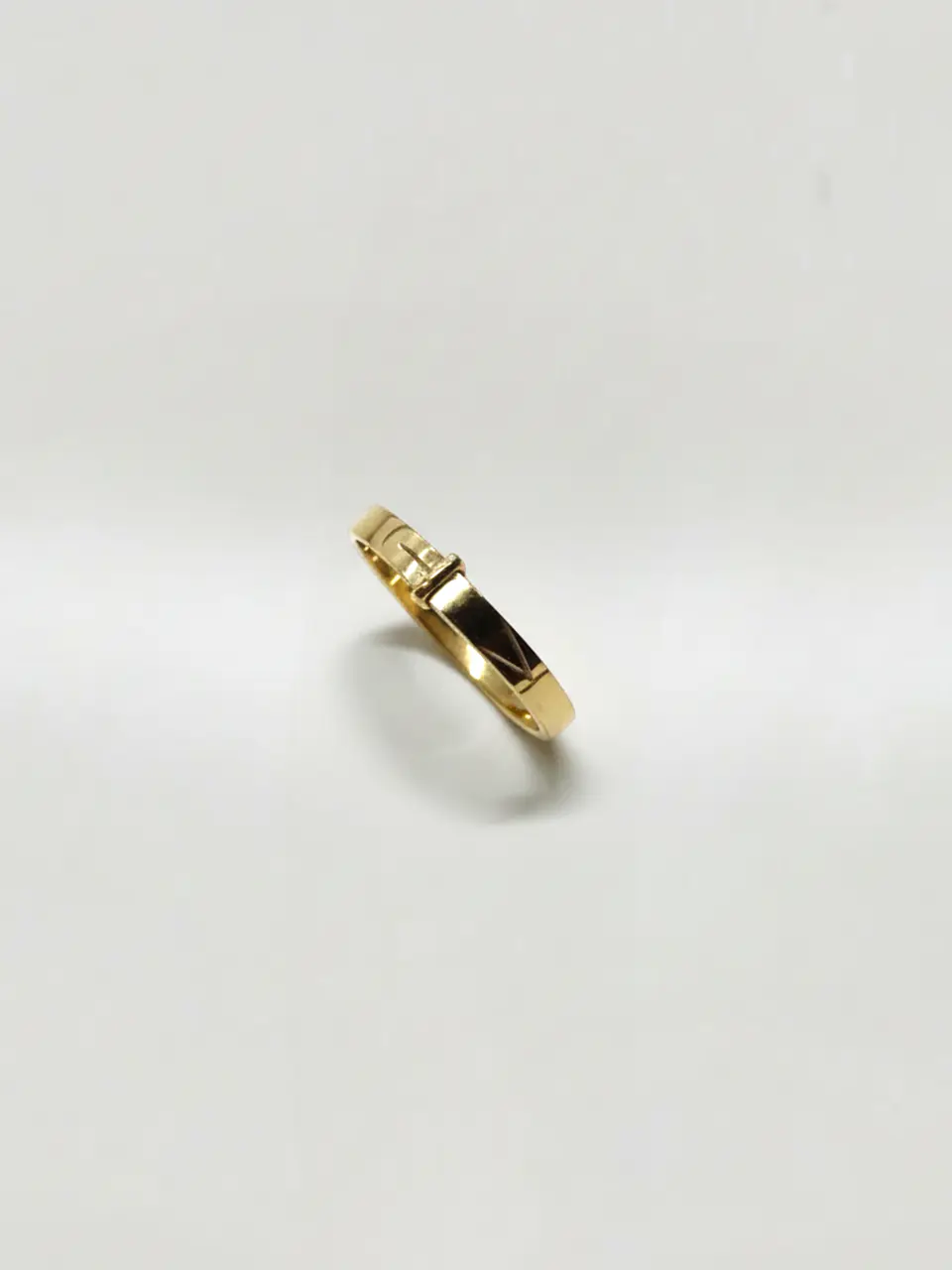 Anillo Estilo Cinturón Oro 18k 3
