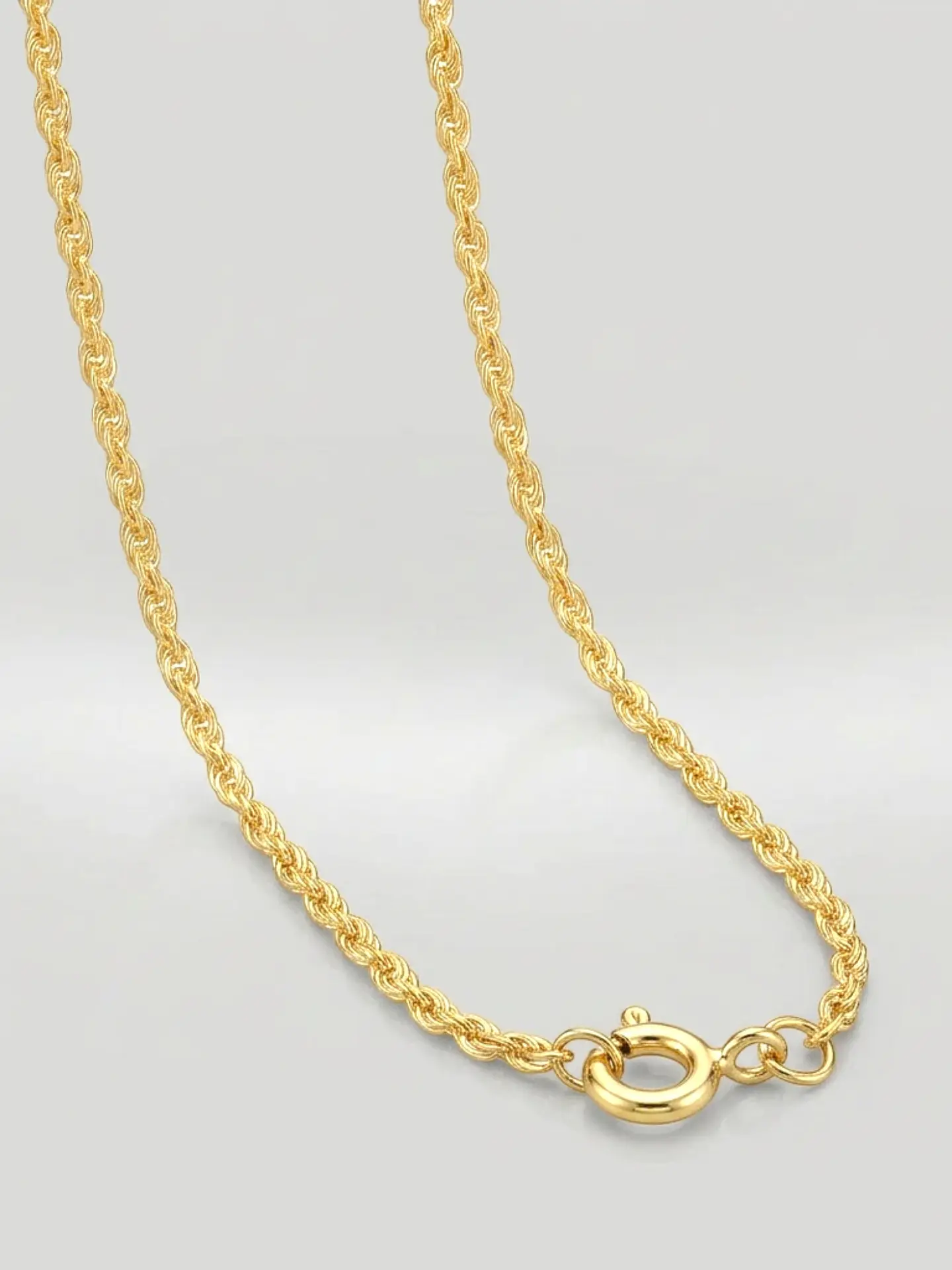 Cadena Semi Espiral de Gala Oro 18k 1