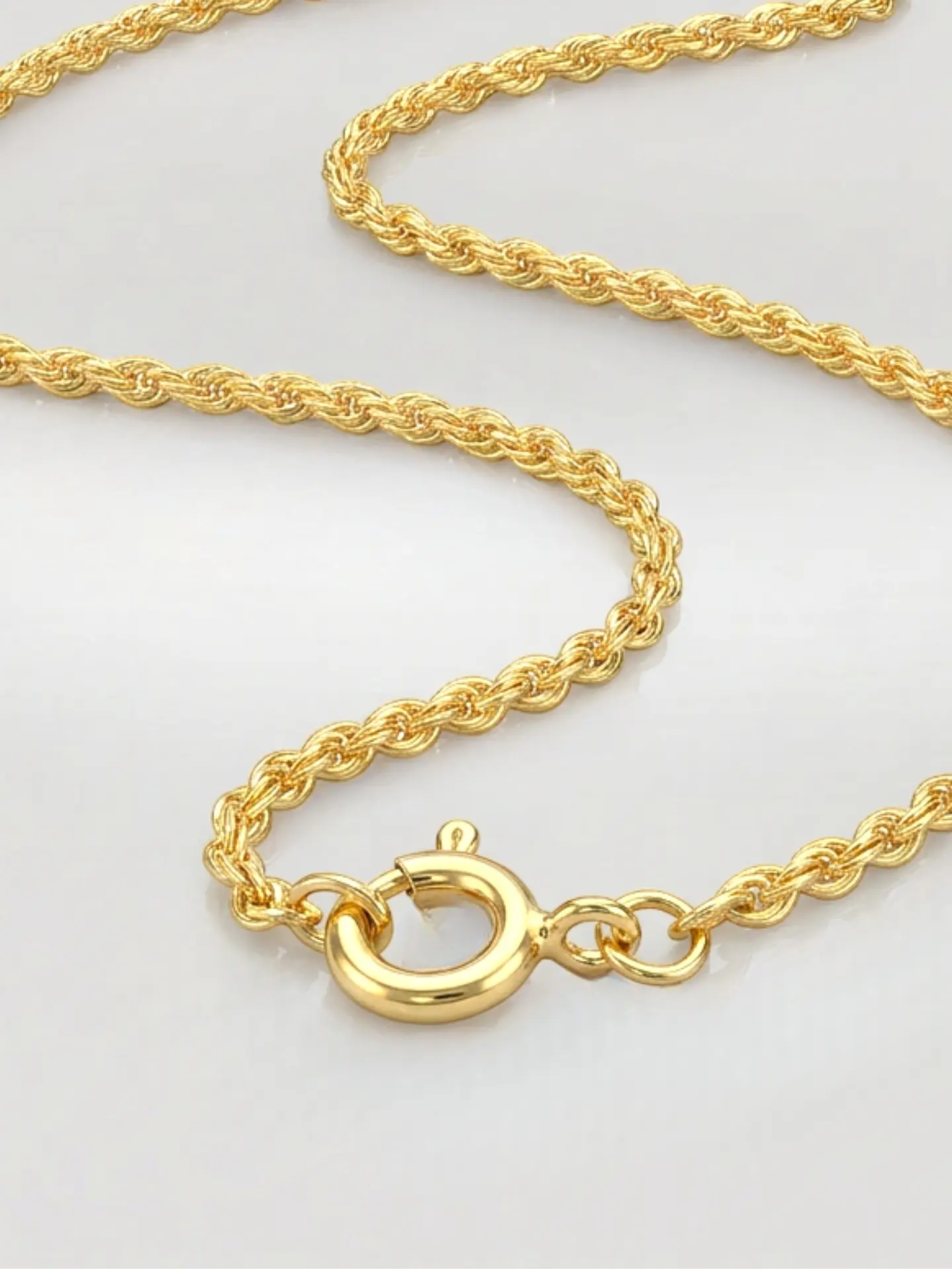 Cadena Semi Espiral de Gala Oro 18k 2