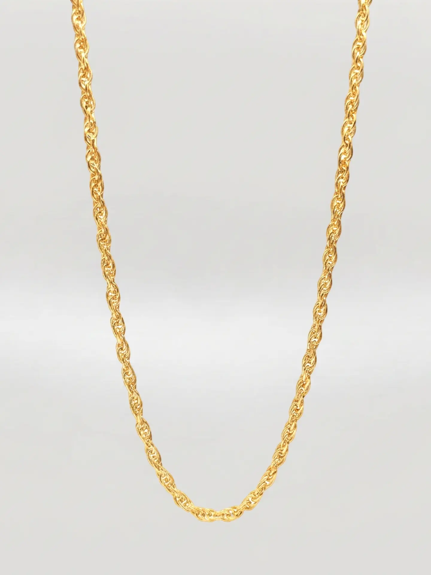 Cadena Semi Espiral de Gala Oro 18k 4