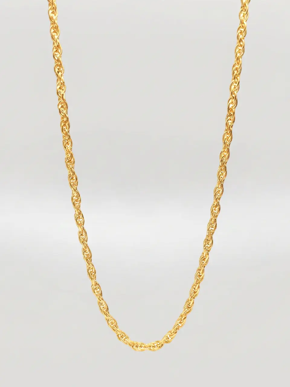 Cadena Semi Espiral de Gala Oro 18k 4