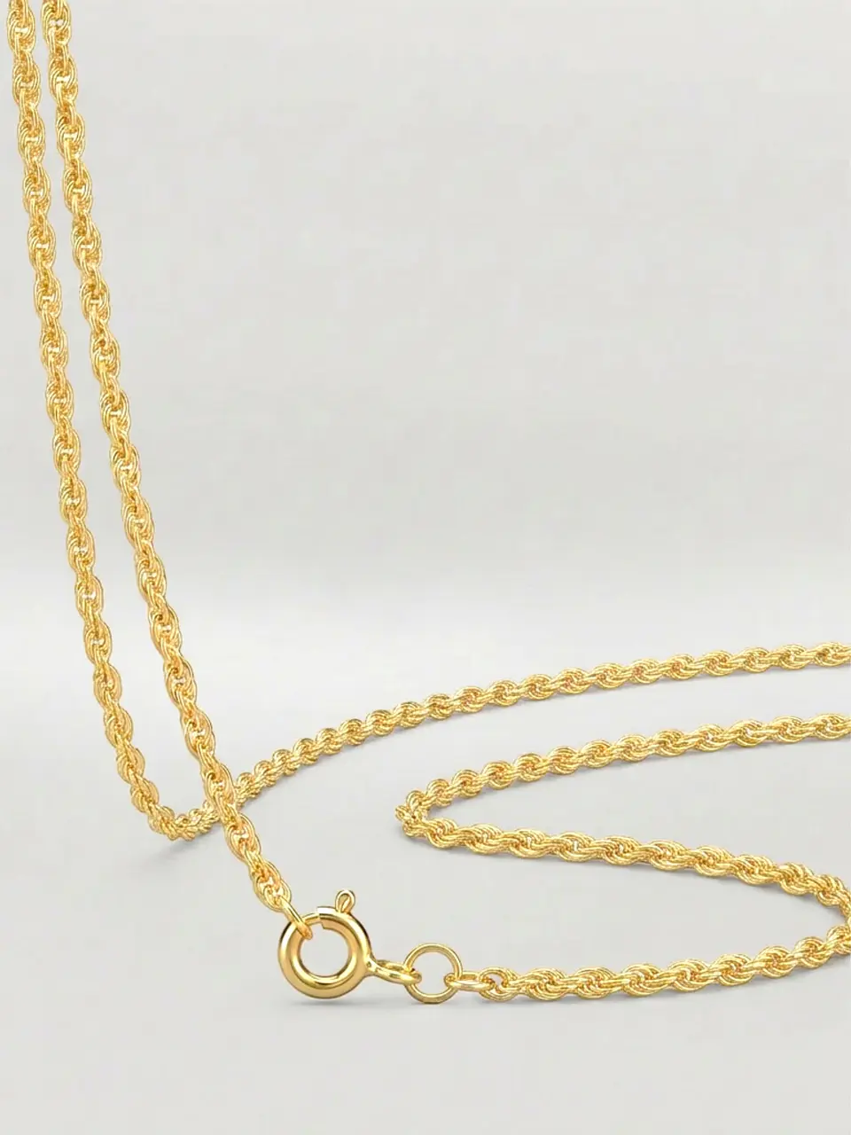 Cadena Semi Espiral de Gala Oro 18k 6