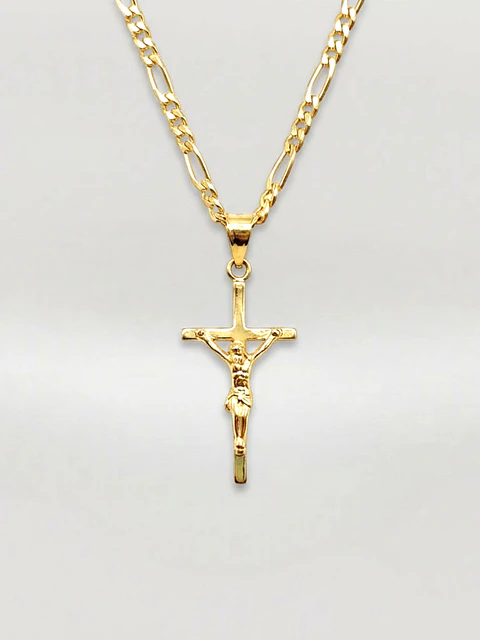 Cadena Cartier Sagrada con Cruz Oro 18k