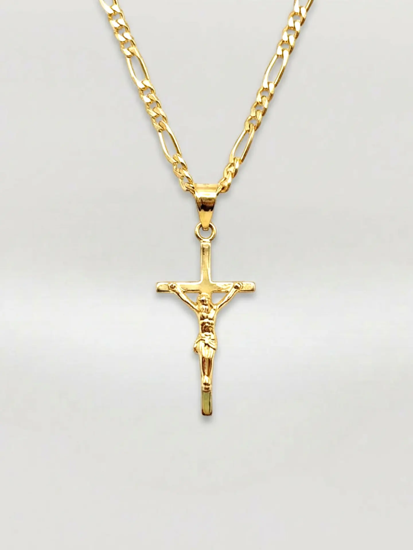 Cadena Cartier Sagrada con Cruz Oro 18k 1