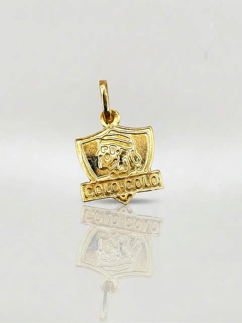 Colgante Escudo Pasión Deportiva Oro 18k