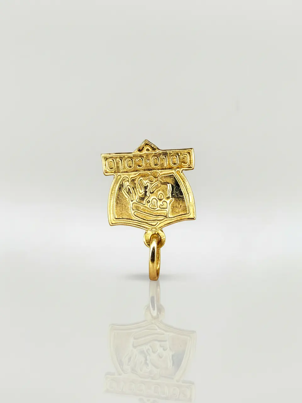 Colgante Escudo Pasión Deportiva Oro 18k 4
