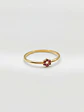 Anillo Flor de Amatista Esencia Oro 18k - Miniatura 3