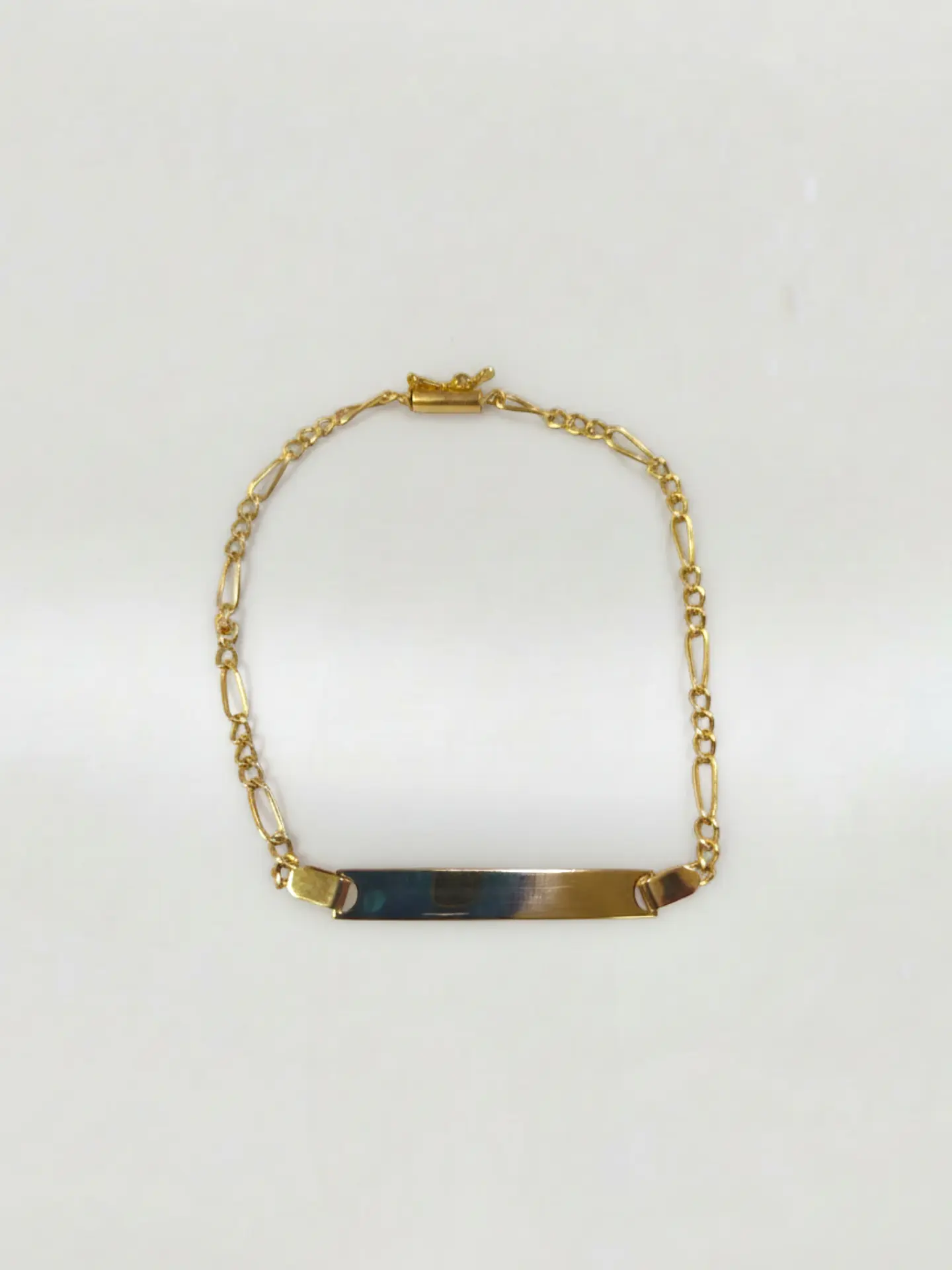 Pulsera Identidad Unisex Oro 18k 2