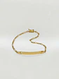 Pulsera Identidad Unisex Oro 18k - Miniatura 3