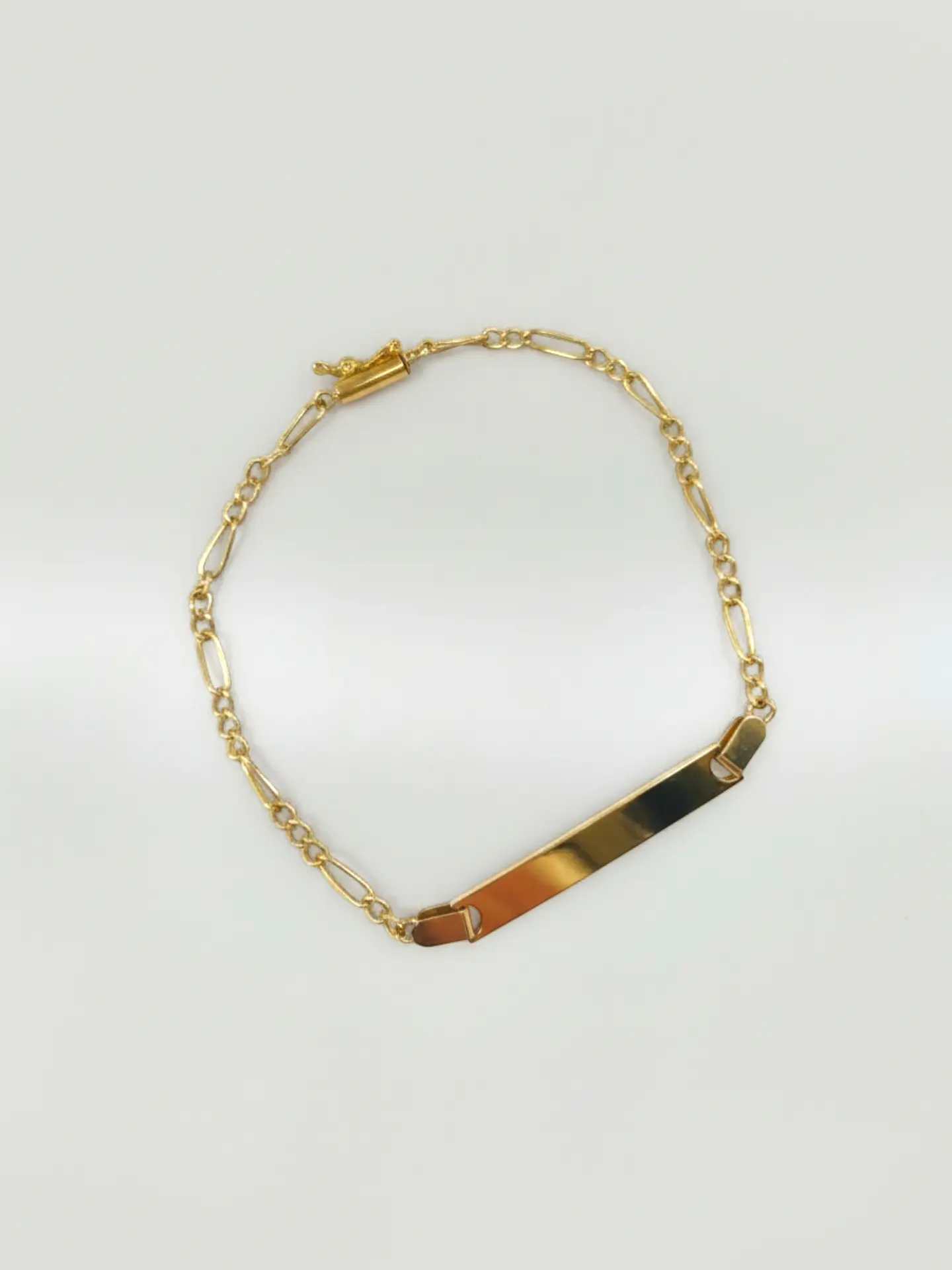Pulsera Identidad Unisex Oro 18k 1