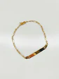 Pulsera Identidad Unisex Oro 18k - Miniatura 1
