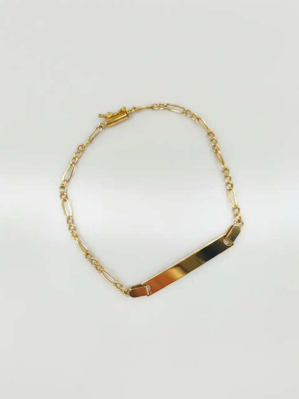 Pulsera Identidad Unisex Oro 18k 1