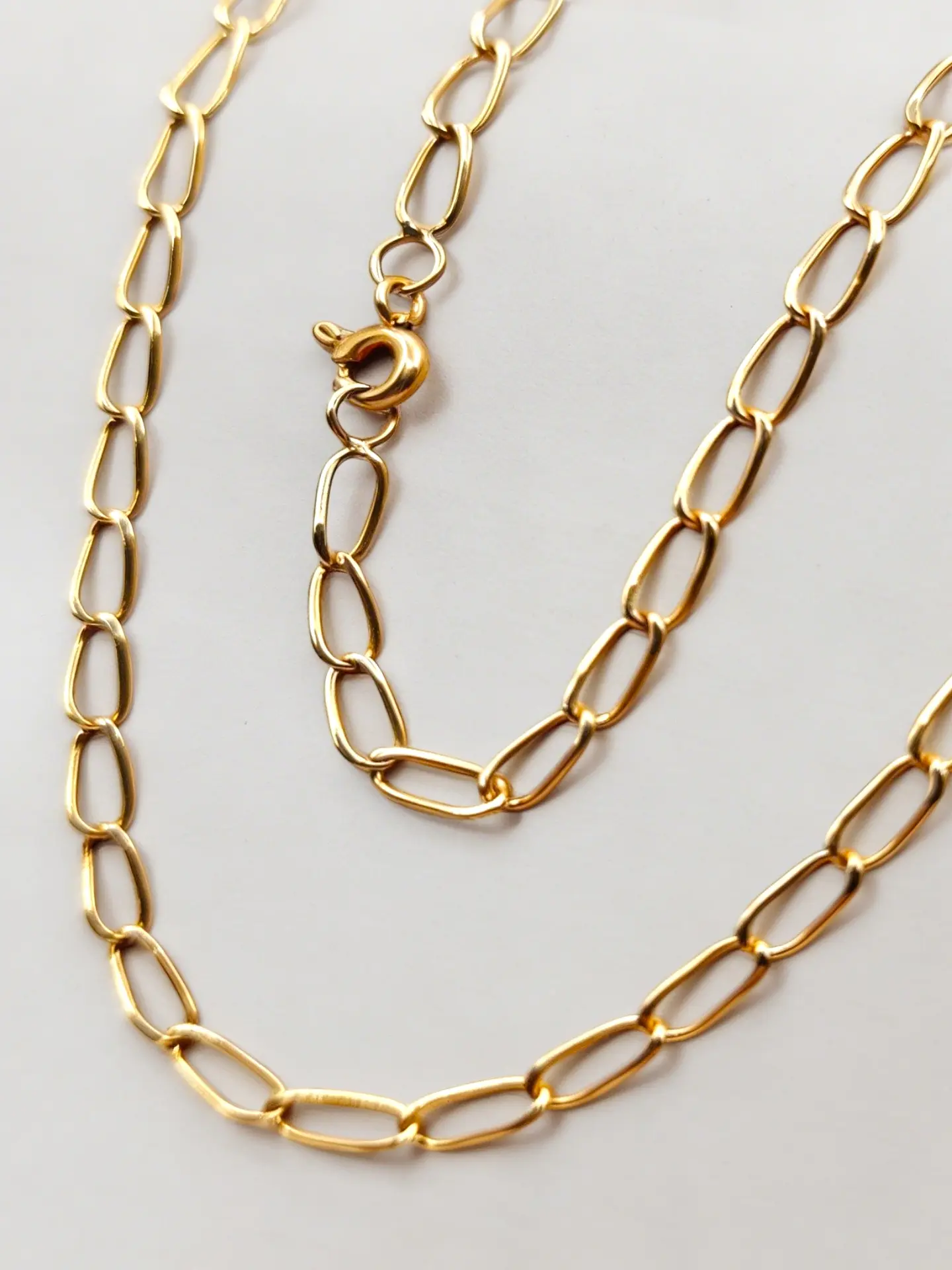 Cadena Americana Distinción Oro 18k 7