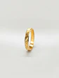 Anillo Ilusión Diagonal Minimalista Oro 18k - Miniatura 3