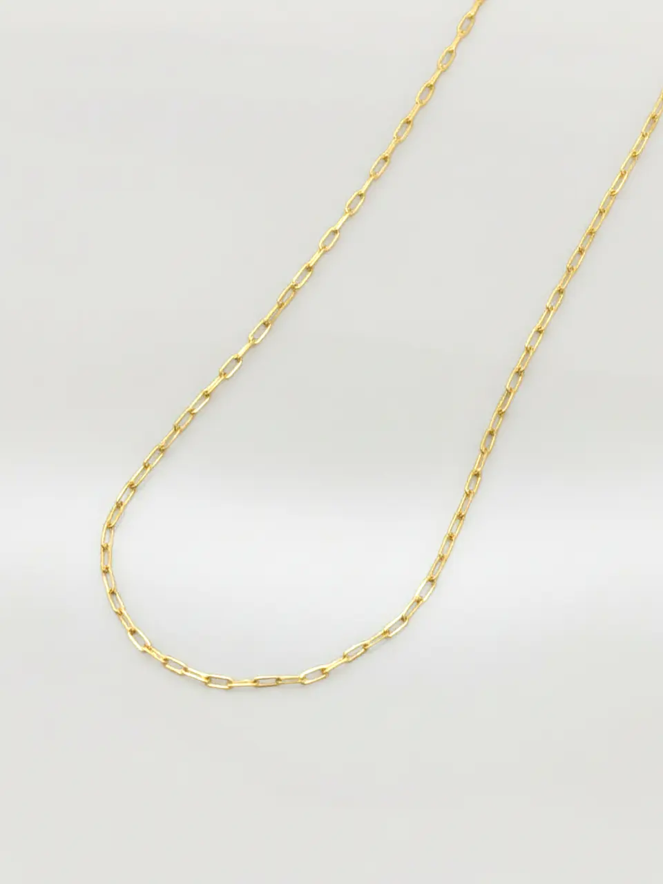 Cadena Limada Línea de Oro Oro 18k 5