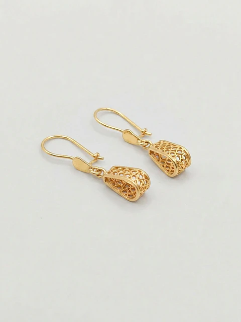 Aros Filigrana Colgante Imperial Oro 18k