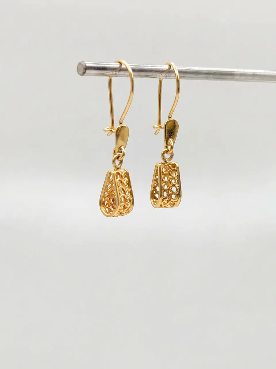 Aros Filigrana Colgante Imperial Oro 18k 6