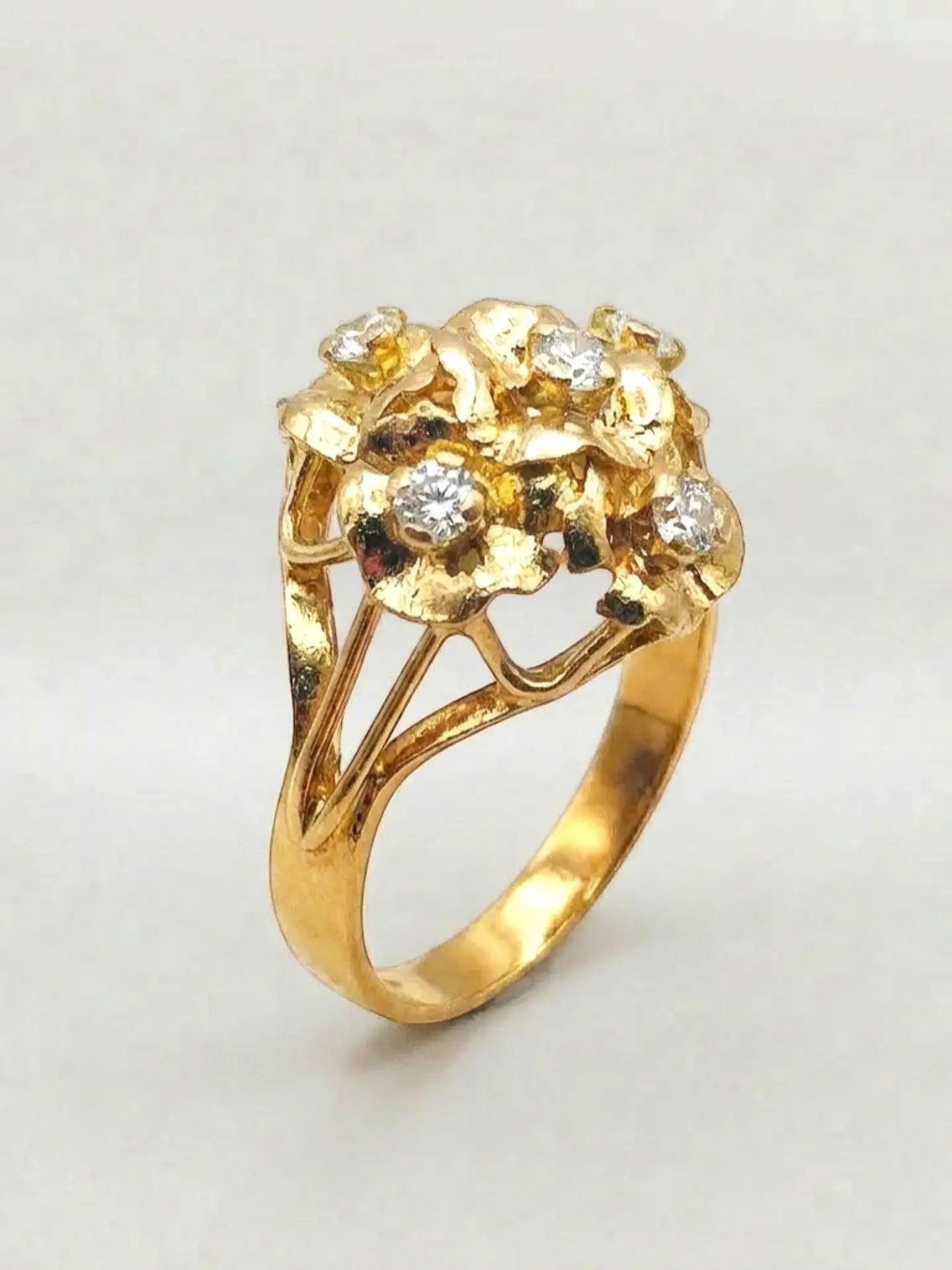 Anillo Florentino de Gala Circones Oro 18k 3