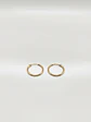 Aros Tubulares Minimalistas Oro 18k - Miniatura 2