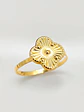 Anillo Flor de Mayo Satín Oro 18k - Miniatura 2
