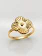 Anillo Flor de Mayo Satín Oro 18k - Miniatura 5