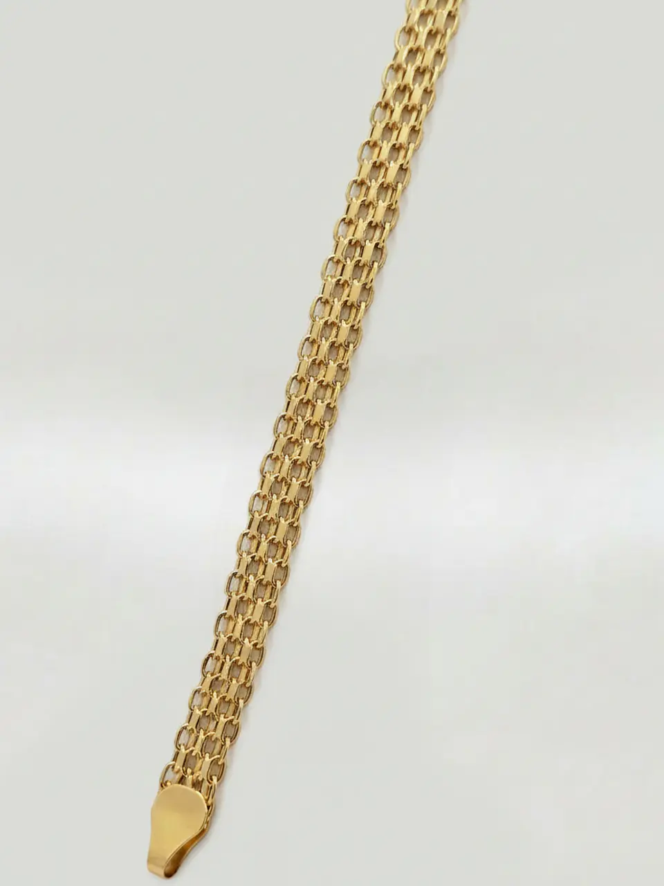 Pulsera Tejido Chino Distinción Mediano Oro 18k 5