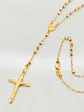 Cadenas Rosario Bicolor Sagrado Oro 18k - Miniatura 3