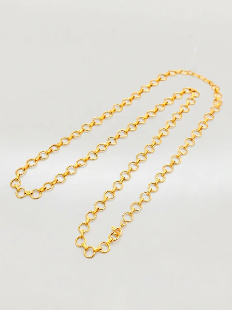 Cadena Rolo Imperial Larga Oro 18k