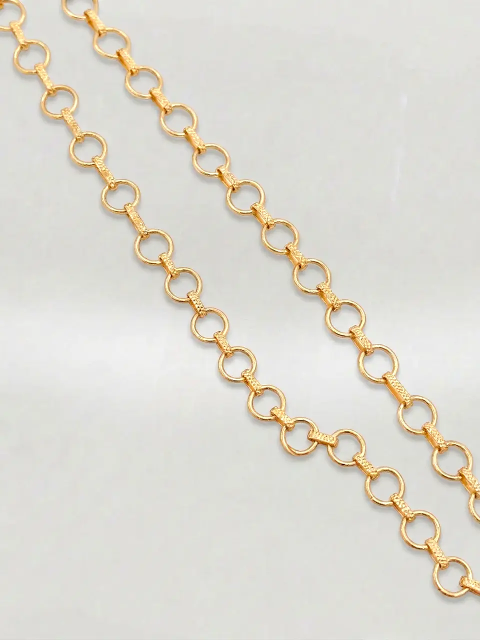 Cadena Rolo Imperial Larga Oro 18k 3