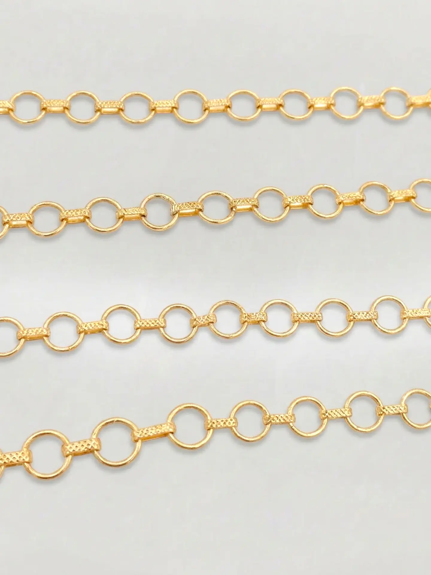 Cadena Rolo Imperial Larga Oro 18k 5