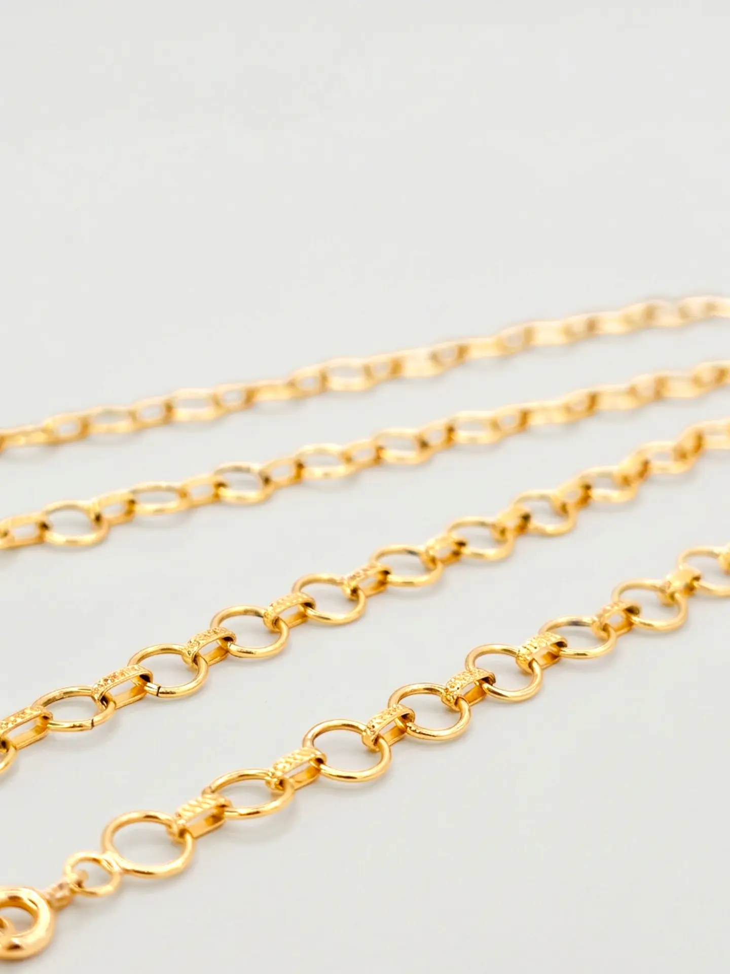 Cadena Rolo Imperial Larga Oro 18k 6