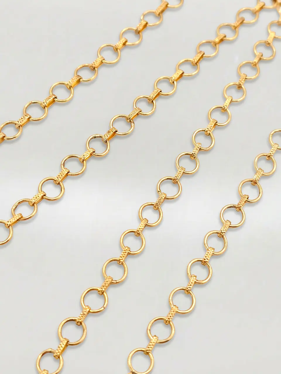 Cadena Rolo Imperial Larga Oro 18k 7